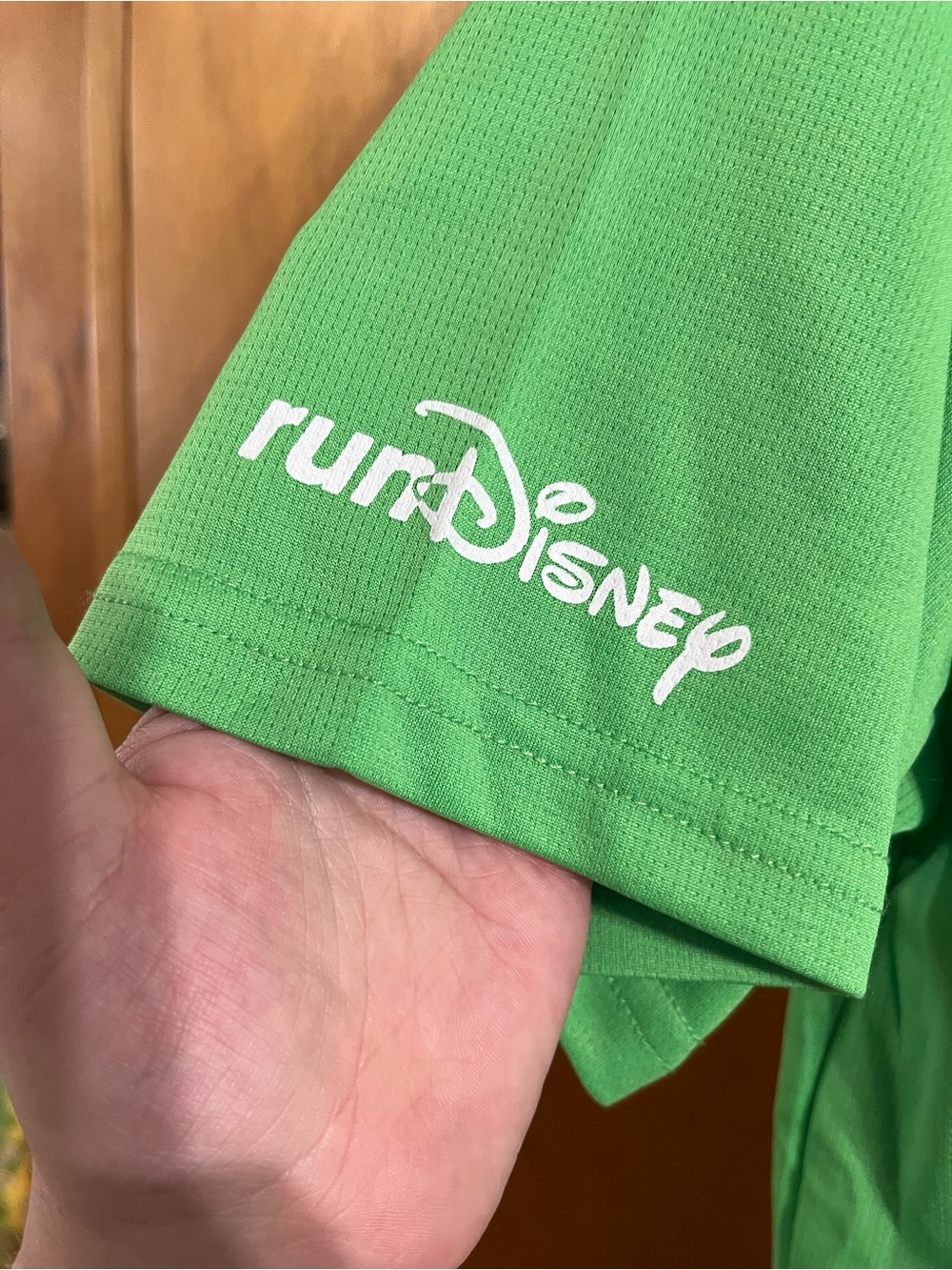2024 runDisney Princess Half Marathon Tianna Green Adult Size Large Athletic Tee - Picture 7 of 7